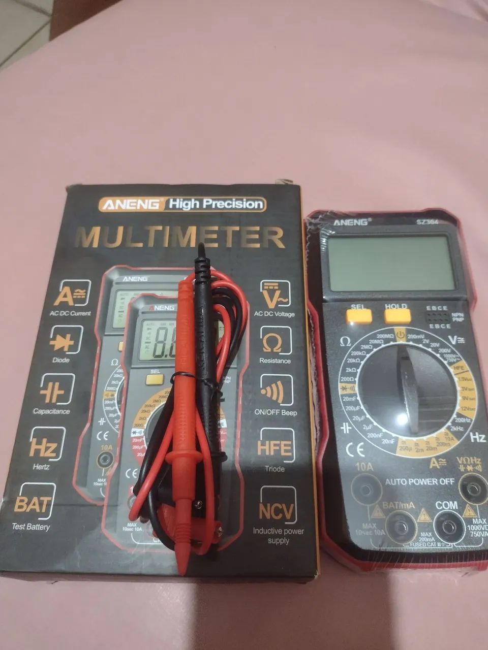 Multimetro digital  aneng SZ304, novo. - Foto 3