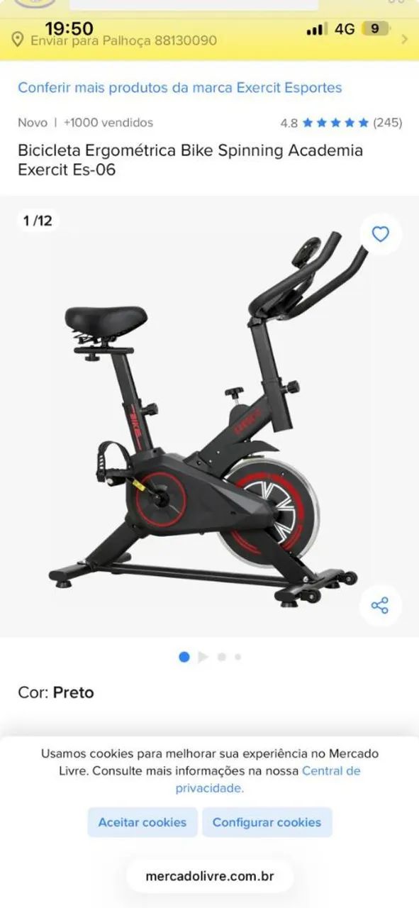 Bicicleta spinning 