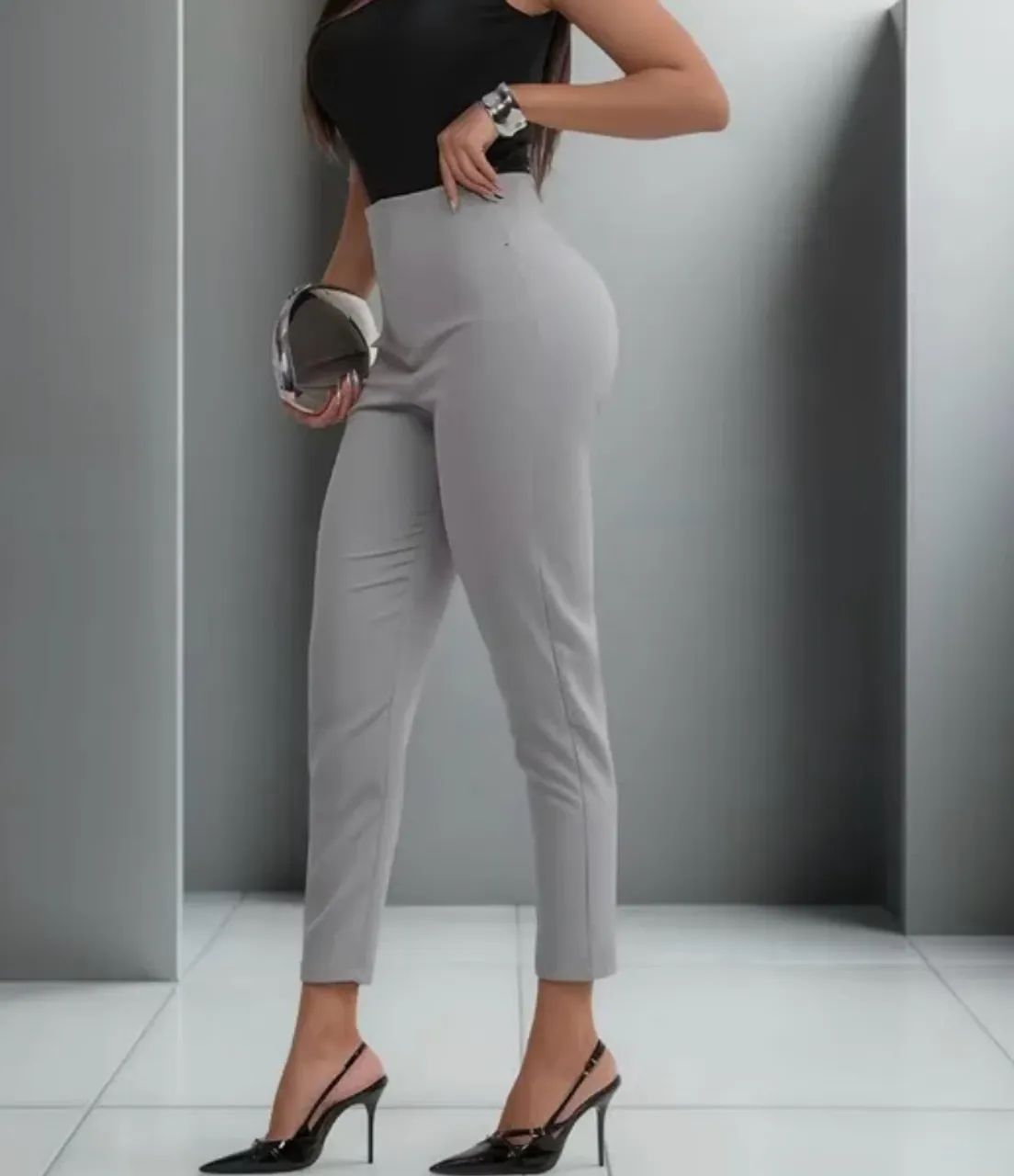 Calça alfaiataria nova PP