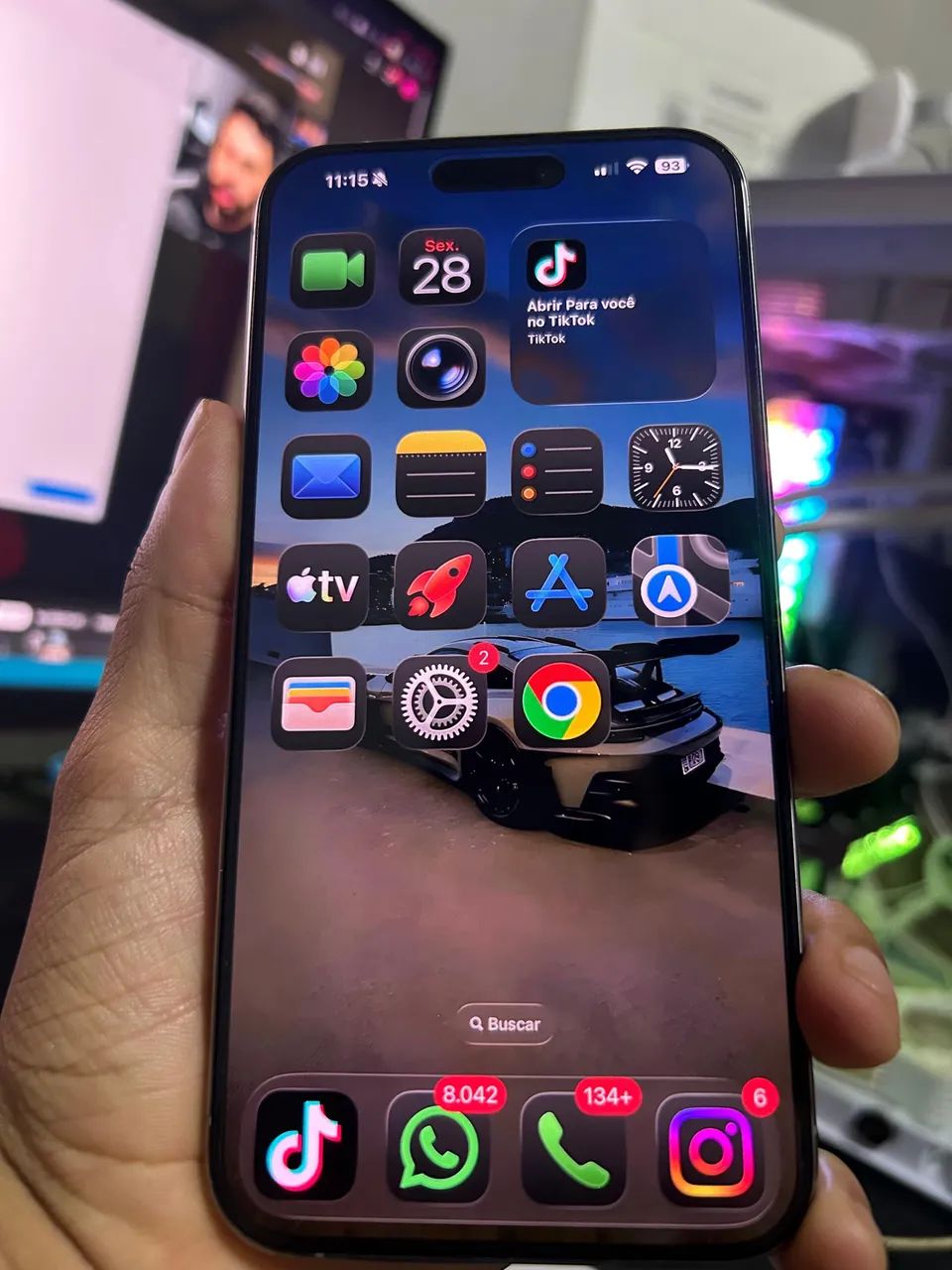 ? IPHONE 15 PRO MAX 256GB ? IMPECÁVEL ? - Foto 3