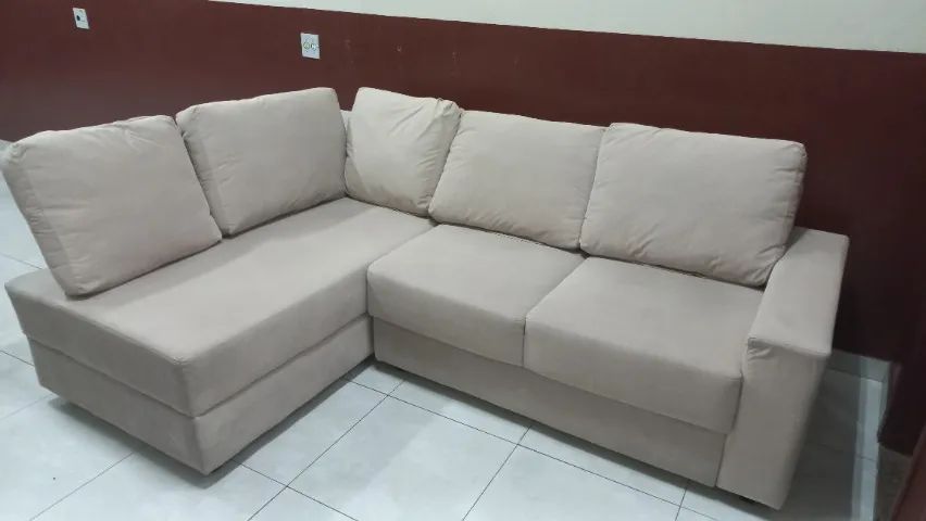 Sofá de Canto 3 lugares com Chaise - Foto 4