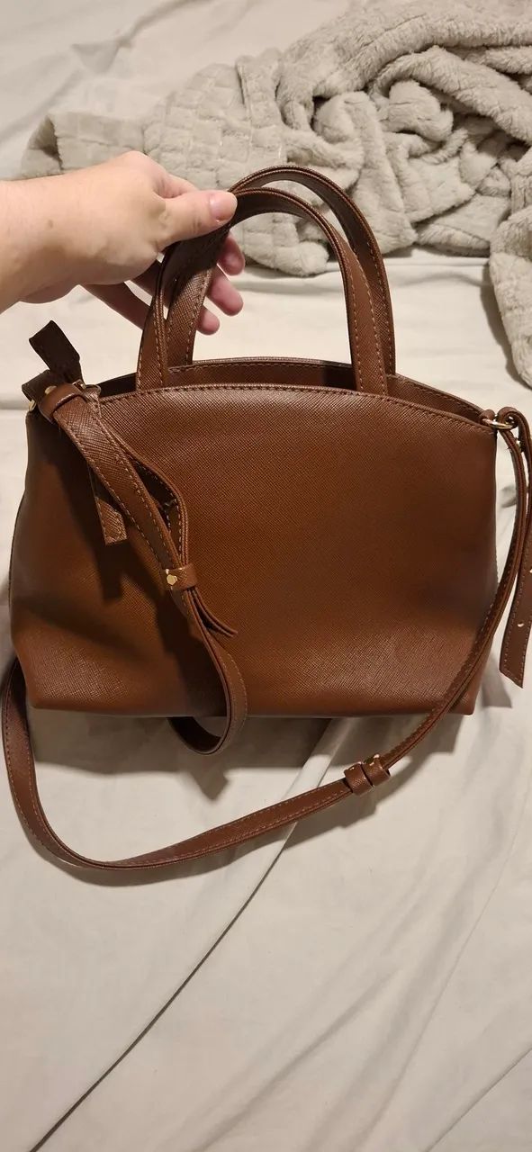 Bolsa Anacapri Marrom - Foto 2