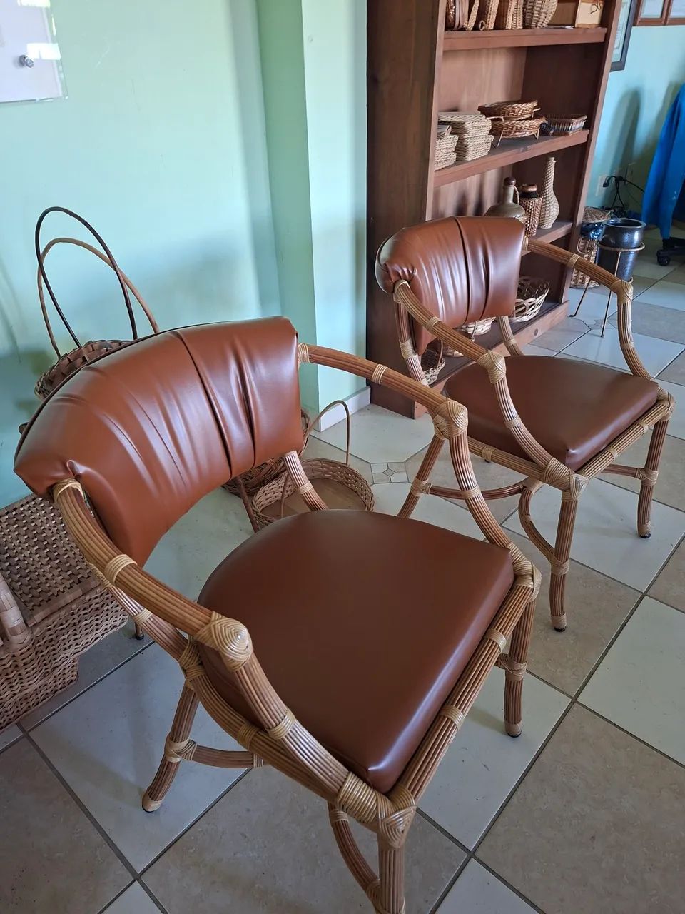 Poltronas de Rattan - Foto 3
