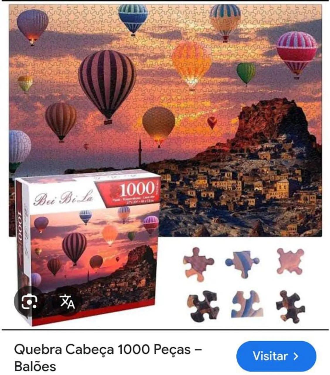 Quebra cabeça 1000 peças  - Foto 2