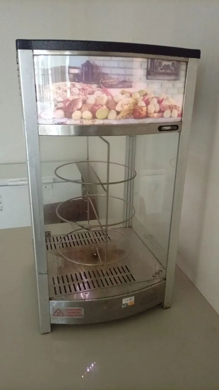 Vendo estufa de salgados giratória   - Foto 2