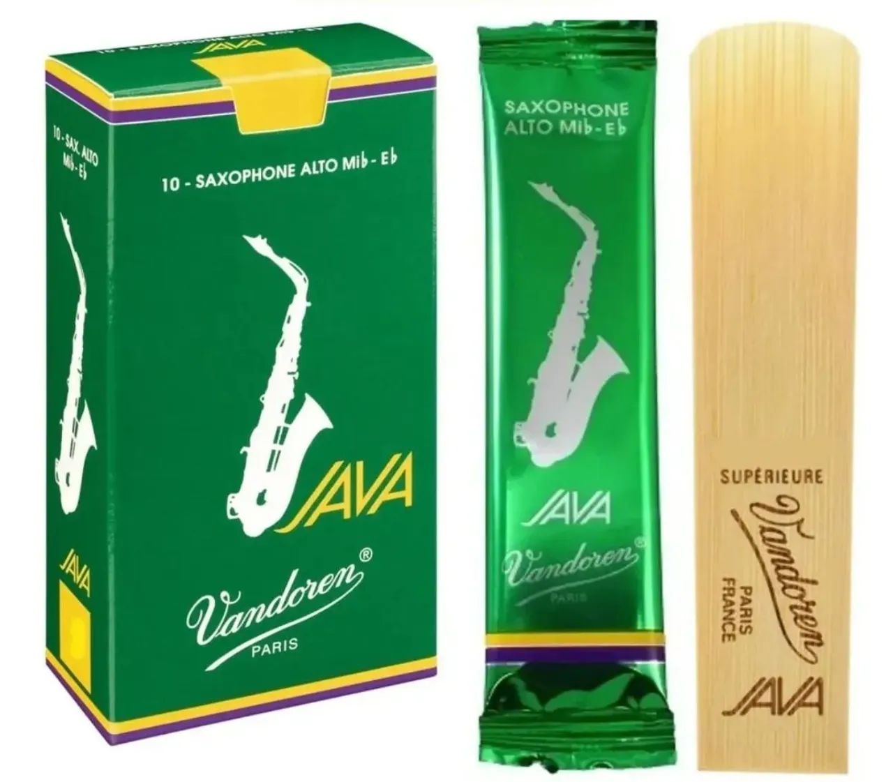 Palheta Vandorem para Sax alto Java 2,5 caixa com 10unid palhetas. - Foto 2