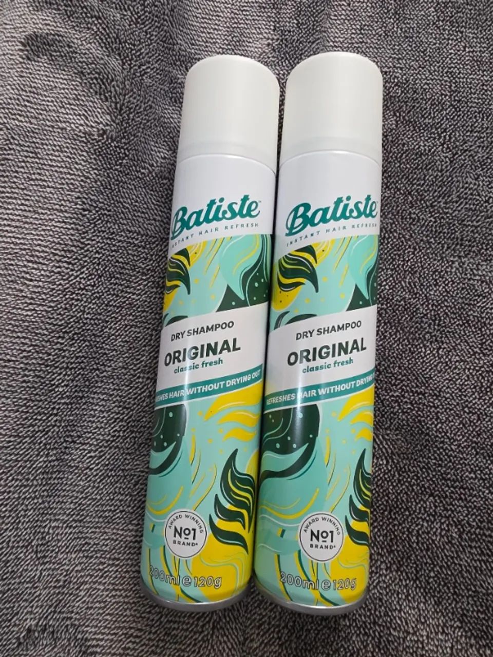 Kit com 2 Batiste Xampu a seco - dry shampoo original