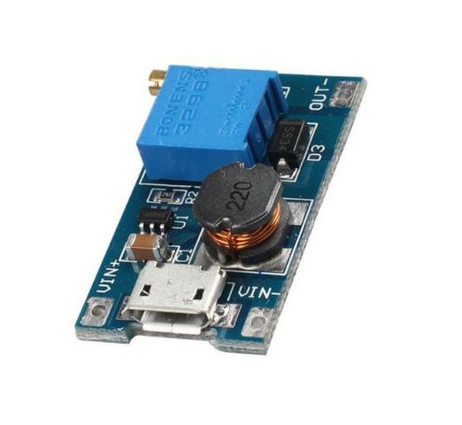 COD-AM207 Fonte Regulável Dc-dc 2-24v Para Até 28v Step-up Boost Arduino Automação Rob - Foto 2