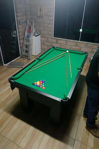 Mesa de Redes Cor Preta Tecido Verde Mod. ZSKC6168 - Foto 3