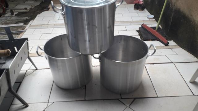 Caldeirão de alumínio 40 litros - Foto 2