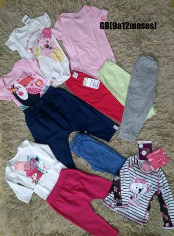 Lote de roupas infantil