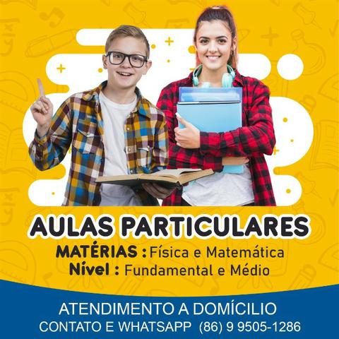 Aulas Particulares Física/Matemática