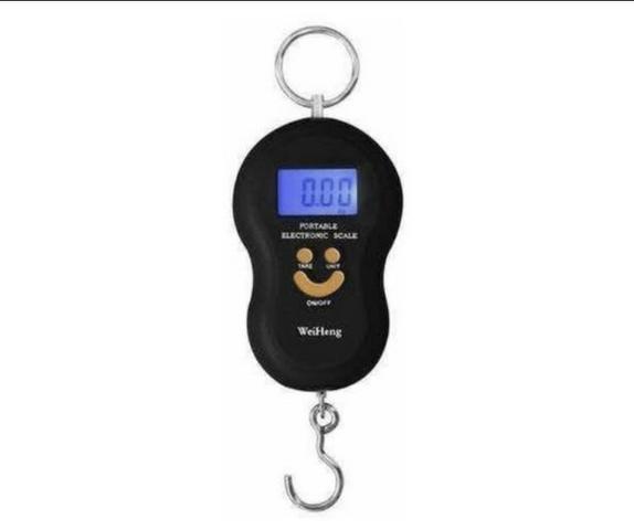 Balança 50kg digital com Gancho pesar peixe balança carne em feira manual pesar ferro etc
