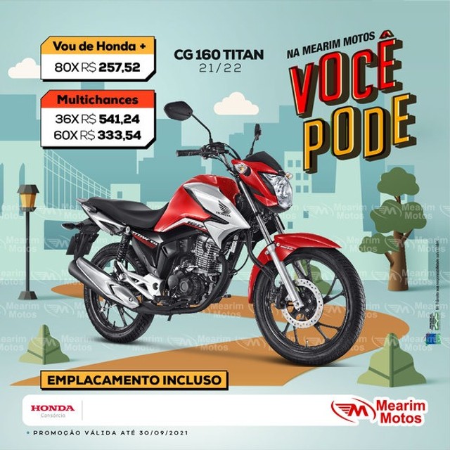 CG TITAN 160 COMPLETA 2022 CONSÓRCIO HONDA