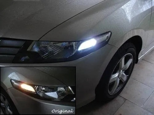 Par 2 T10 Pingo Lanterna Dianteira / Placa Led Cob 6000k 12v  - Foto 2