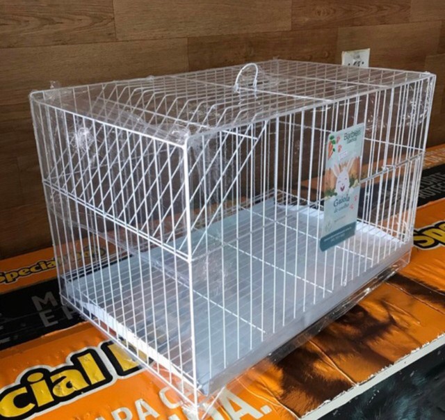Gaiola para mini coelhos