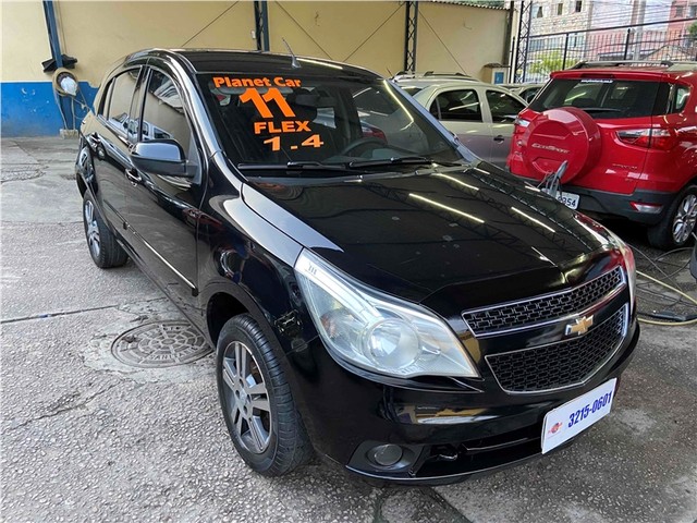 CHEVROLET AGILE 2011 1.4 MPFI LTZ 8V FLEX 4P MANUAL