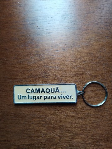 Chaveiro antigo Mercedes concessionária Icape Camaquã - RS em metal - Foto 2
