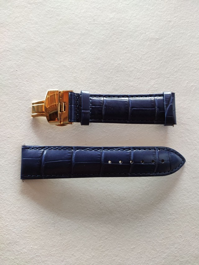 Pulseira de couro  com fecho de borboleta - Foto 3