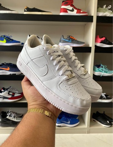 tenis nike couro cano alto masculino