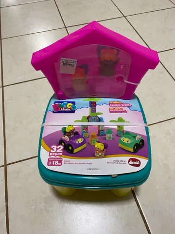 BRINQUEDO DE MONTAR ENCAIXE EDUCATIVO CRIATIVO PLOKT 200 PEÇAS