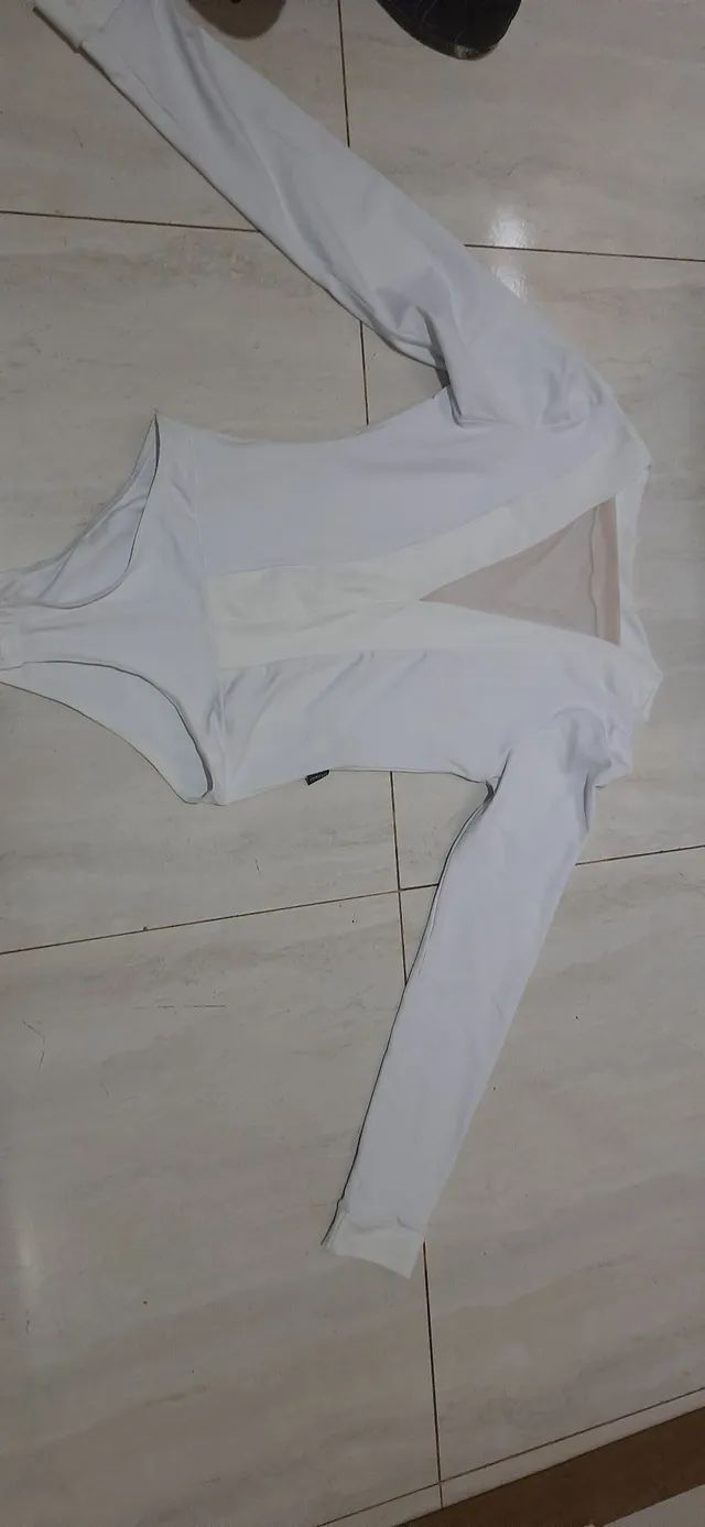 Lindo body branco 36/40 - Foto 2