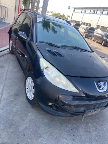 Peças peugeot 207 sw 1.4 flex sucata motor cambio