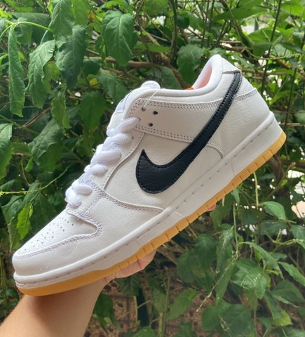 dunk low white gum