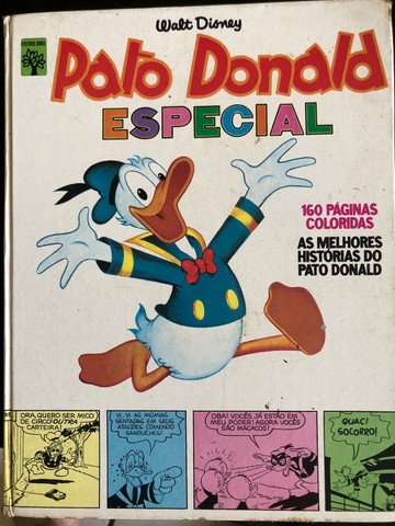 Revista em Quadrinhos Pato Donald Comemorativa dos 25 anos do personagem (edição de 1975)