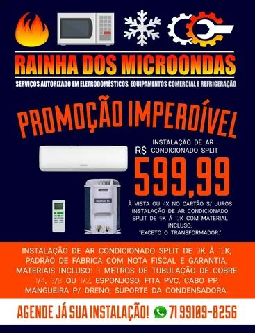 Ar-condicionado Split em Promoção