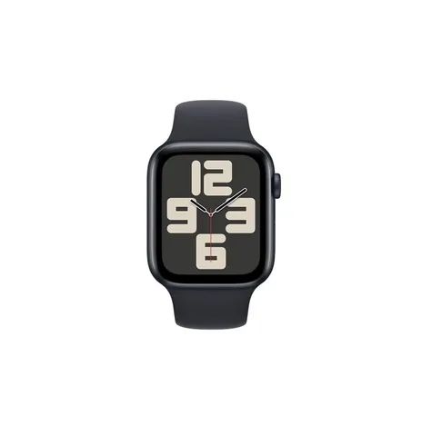 Apple Watch SE GPS 2° geração 44mm Midnigth Pulseira esportiva meia-noite (Novo Lacrado) - Foto 2