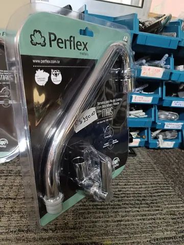 Torneira Perflex metais Cozinha Parede  - Foto 6