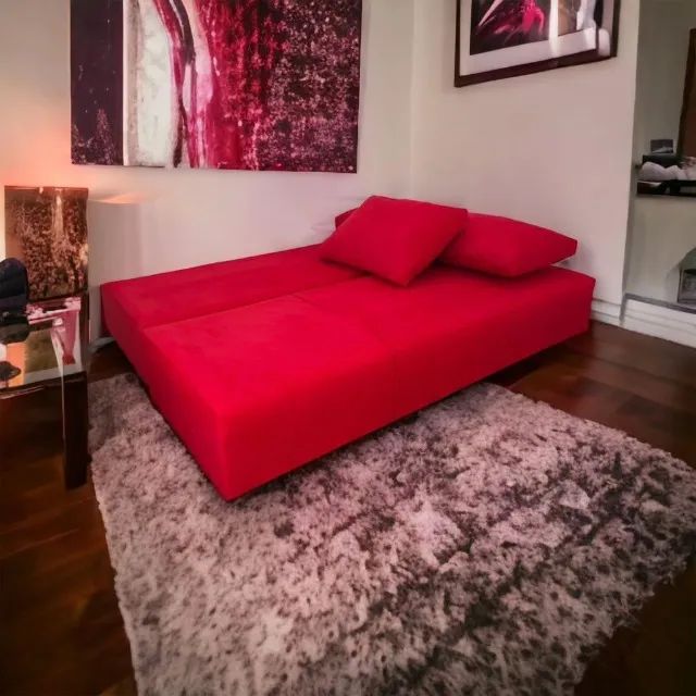 Sofá Cama (BBB) 3 Lugares, Dormem 2 Pessoas, Juntas ou Separadas Produtos Novos!! - Foto 3