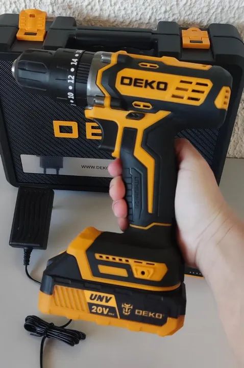 Furadeira Parafusadeira Sem Fio Portátil - Foto 3