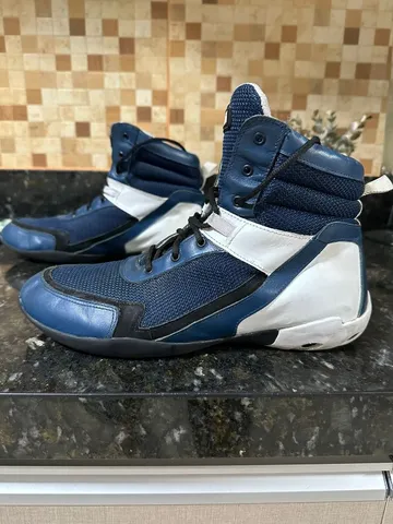 Bota De Treino Masculina Rock Fit Fuller Azul e Branca