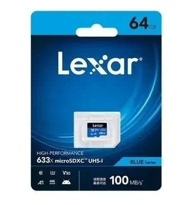 Kodak-Lexar-Alunx-E HP- Cartoes De Memória U3 A1 V30 Classe 10 SD TF 64gb-E 128GB - Foto 3