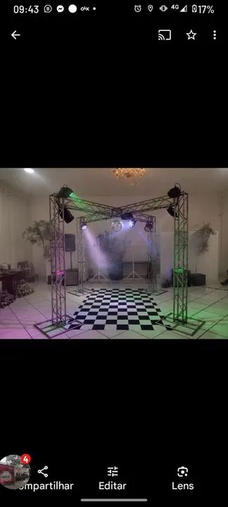 Pista de dança para locação  - Foto 2