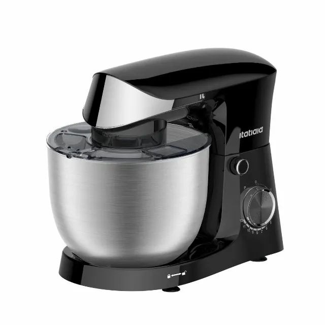 Lacrada Batedeira Planetária Turbo Tigela Inox 4,5L 12Velocidades 3 Batedores 1.000W 220V - Foto 2