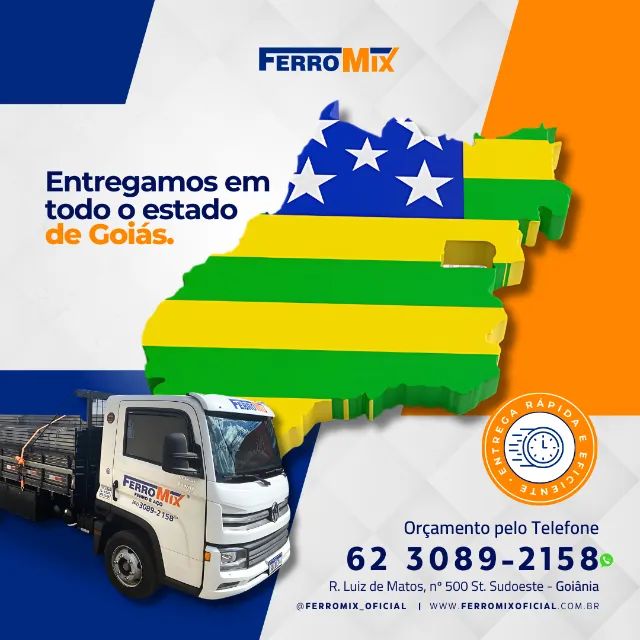 Vergalhão | Coluna | Treliça | Malha | Arame | Prego | Telha de Zinco | Metalon | U Enrije - Foto 2
