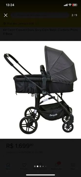 Carrinho de bebê  - Foto 2