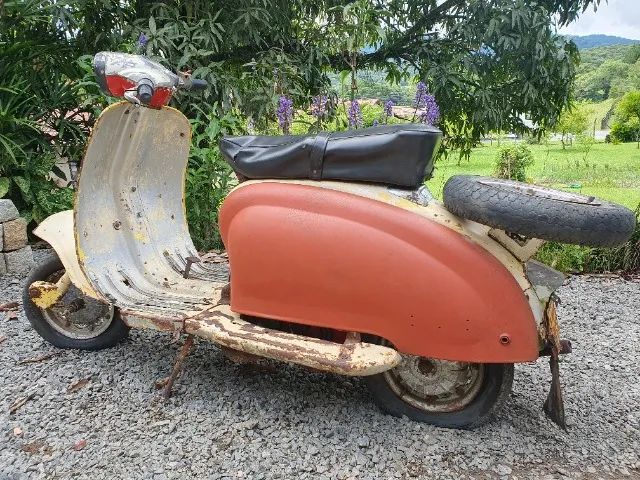 Lambretta Moto Peças Restauração Decoração Retro Restaurante Pub Pousada Hotel Museu - Foto 5