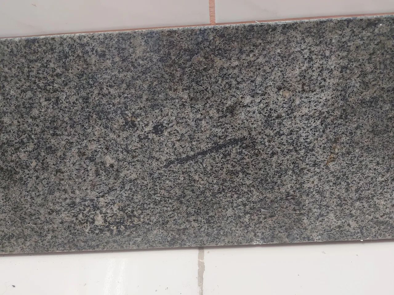 2 pedras mármore preta e cinza - Foto 2