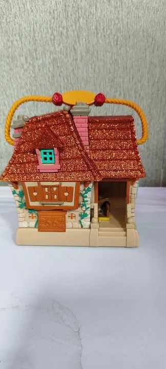 Casinha Disney Animators Bella e a Fera Disney Store Colecionador  - Foto 2