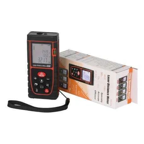 Trena Laser Telêmetro Medidor Distância Digital Oq 40 Metros - Foto 2