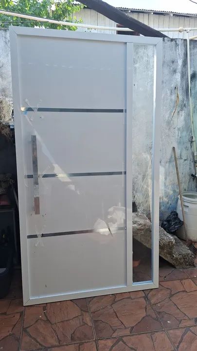 Portas pivotante de acm alumínio  - Foto 2