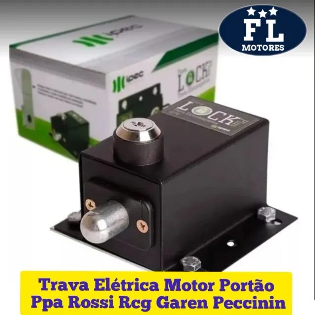 Motor para Portão Garen instalado e trava eletromagnética - Foto 3