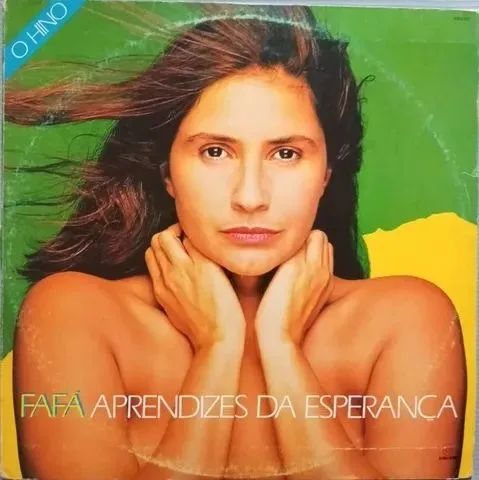 LPs - Disco vinil - Fafá de Belém - Aprendizes da esperança - Com encarte