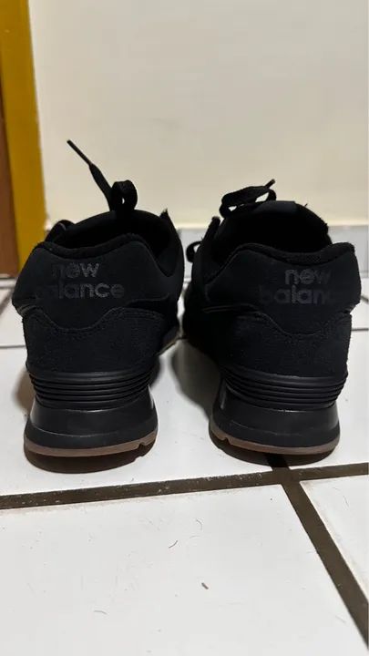 New Balance 574 Preto - Foto 5