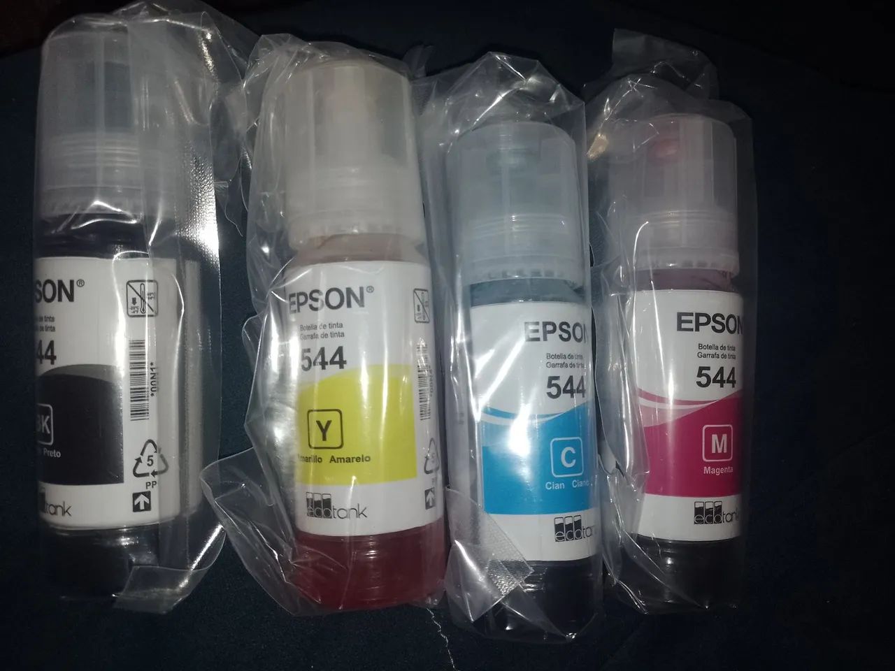 Kit de tintas Compatíveis Epson 544 - Foto 3