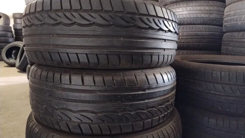 Pneu 185/55/15 Dunlop 90% de aproveitamento